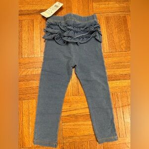Cat & Jack Ruffled Leggings in Blue